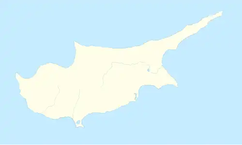 1959–60 Cypriot Second Division is located in Cyprus