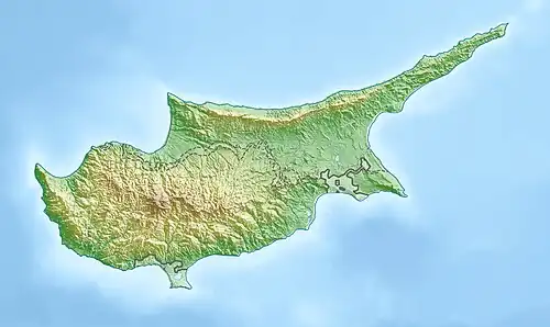 Nicosia is located in Cyprus
