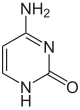 Chemical structure of cytosine