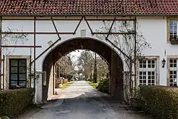 Eastern Gatehouse in Karthaus, Weddern, North Rhine-Westphalia, Germany