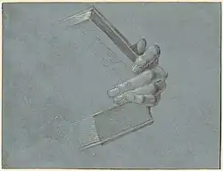 Hand with Book, 19,1 x 25,2 cm, Albertina (3103)