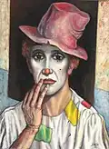 Guignol en Chapeu rouge (ca.1972), 23.5 x 31.5in, Private Collection - Notable
