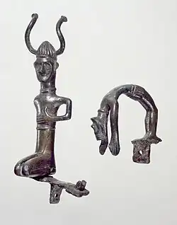 Bronze figurines, Denmark.