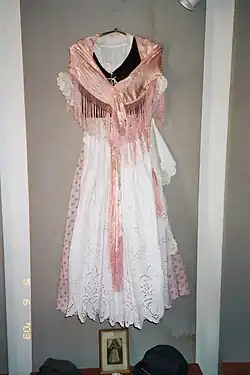 Danube Swabian women's tracht from Romanian Banat