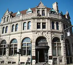 Norwich Savings Society Building, Norwich, Connecticut, 1893–95.