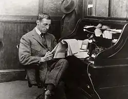 Image 26D. W. Griffith at a rolltop desk, c. 1925 (from 1920s)