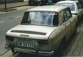 Dacia 1100 (rear view)