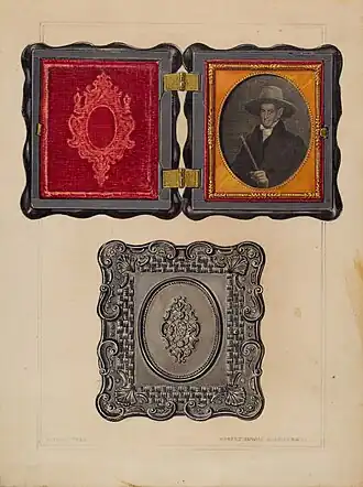 Daguerreotype Case Index of American Design