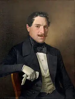 Man in White Gloves, 1873