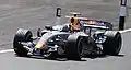 David Coulthard driving the Red Bull RB3 at the 2007 British Grand Prix