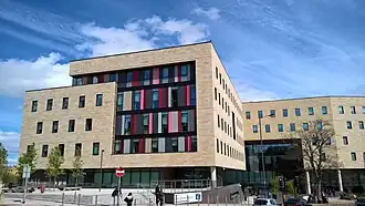 Bradford College's David Hockney Building, named for painter David Hockney