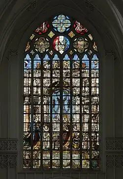 The Archdukes Albert and Isabella worshipping the Cross, Cornelis Cussers