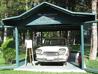 First Turkish built automobile Devrim