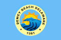 Flag of Dewey Beach, Delaware