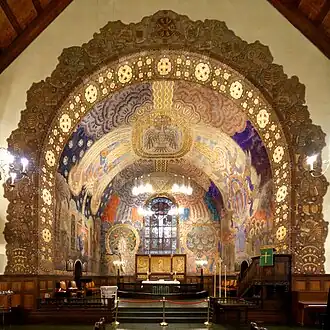 Interior Ålesund Church, (1909)