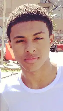 Simmons on the set of his series The Start-Up in 2013