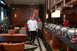 Nusa Restaurant, the dining venue of Swissôtel Nusantara visited by Jokowi