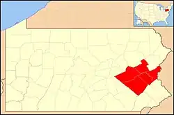Ecclesiastical jurisdiction of the Catholic Diocese of Allentown in eastern Pennsylvania