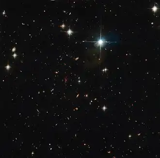 Galaxy cluster SPT-CL J0615-5746.[21]
