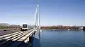 The U-Bahn crossing the Donaustadtbrücke