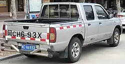 Dongfeng Rich first generation facelift rear.