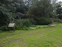 The pond life pool at Donington and Albrighton Nature Reserve