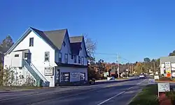 Center of town along Route 209