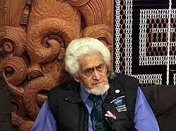 Dr Te Huirangi Waikerepuru, elder of the TEU