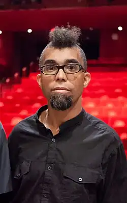 Participatory artist Dread Scott (BFA 1989)