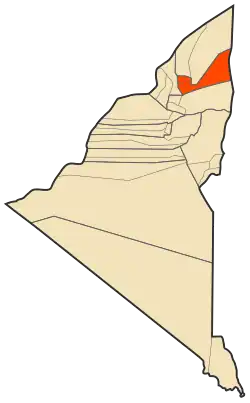 Location in the former Adrar Province