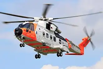 The SAR Queen, Norway's dedicated search and rescue helicopter