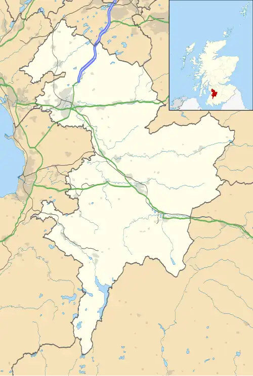 Cumnock is located in East Ayrshire