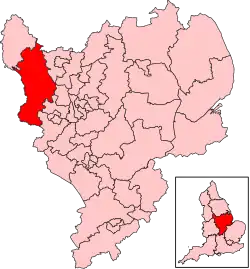Map of constituency