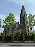 Northwest side of the Saint Landricuskerk