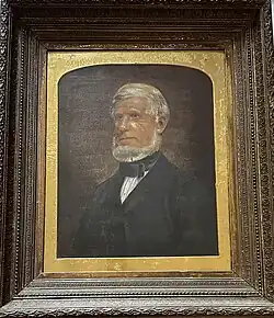 The only known portrait of Edward Whigham. Currently held by his English descendants.