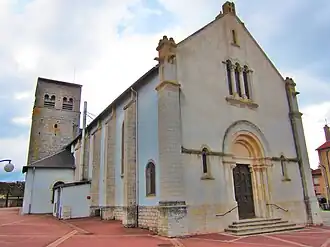 The church in Blénod-lès-Pont-à-Mousson