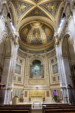 The Chapel of the Virgin in the apse