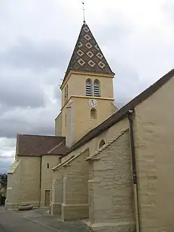 The church in Couchey