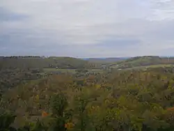 Eidson as seen from Clinch Mountain
