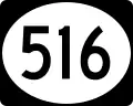 Highway 516 marker