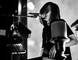 Elohim performing in 2017