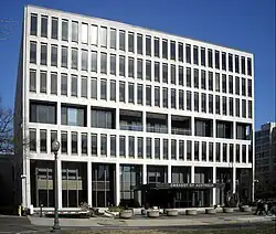 The former building housing the Australian embassy in 2009