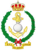 Emblem of Naval Weapons Engineer School (ETSIAN)