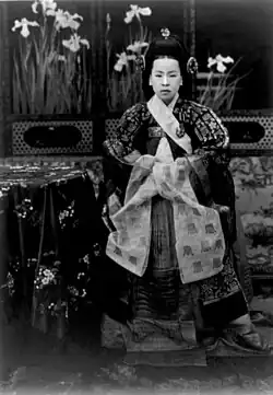 Empress Sunjeong of the Korean Empire, 1909