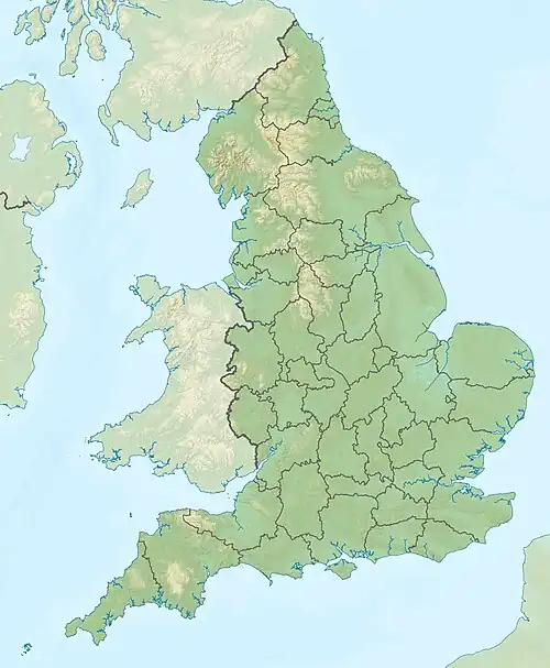 Camulodunum is located in England