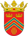 Coat of arms of El Frago (Spanish)