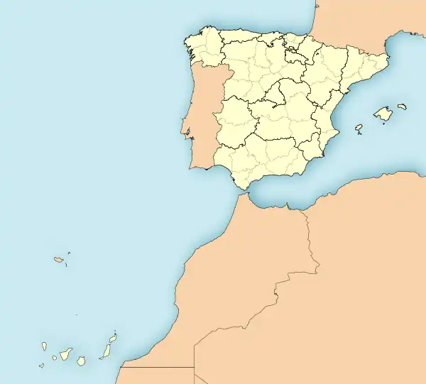 Pájara is located in Spain, Canary Islands