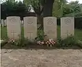 T. Barratt VC and other graves