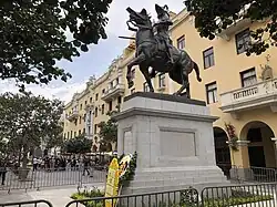The statue in Lima (Peru) (Location since 2025)