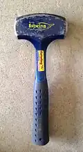 An Estwing drilling hammer.